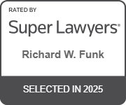 Rated By Super Lawyers | Richard W. Funk | Selected In 2025